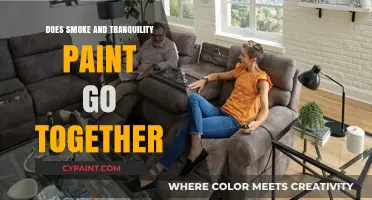 Smoke and Tranquility: Harmonizing Contrasting Hues in Interior Design