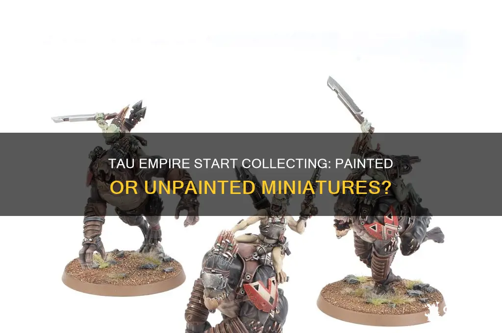 does start collecting tau empire come painted