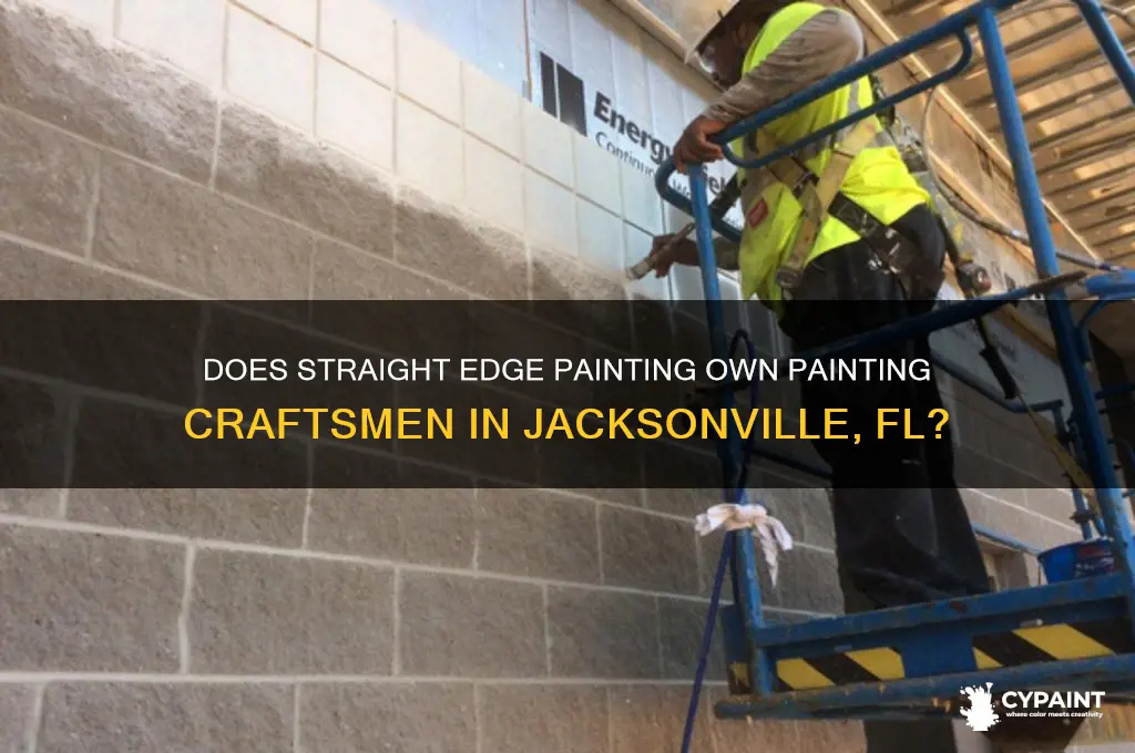 does straight edge painting own the painting craftsmen jacksonville fl