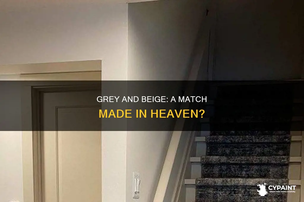 does swiss coffee paint go with dark grey