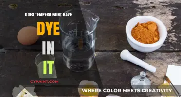 Does Tempera Paint Contain Dye? Uncovering the Ingredients and Uses