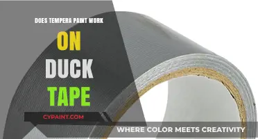 Tempera Paint on Duck Tape: Creative Crafting Tips and Tricks