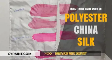 Textile Paint on Polyester China Silk: Does it Work?