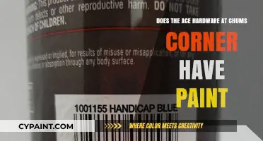 Chums Corner Ace Hardware: Do They Sell Paint?