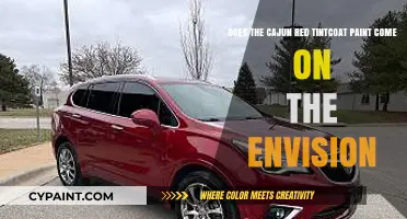 Cajun Red Tintcoat Paint: Is It Available for the Buick Envision?