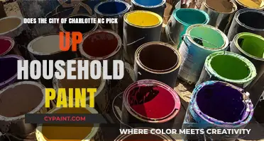 Charlotte NC Paint Disposal: Does the City Collect Household Paint?