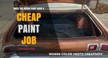 Dodge Dart Paint Job: Cheap or Cheerful?
