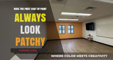 Why Does the First Coat of Paint Look Patchy?