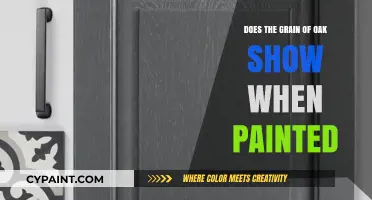 How Painting Reveals Oak's Intricate Grain Patterns