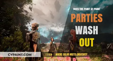 Acrylic Paint Party: Does it Wash Out?