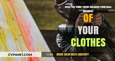 Orlando Paintball Paint: Will It Wash Out of Your Clothes?