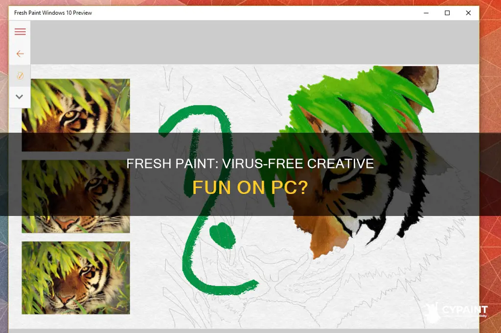 does the pc app fresh paint contain viruses