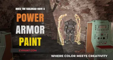 The Railroad's Power Armor Paint: A Stylish Secret?