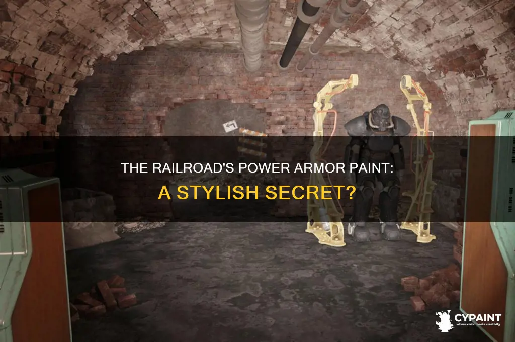 does the railroad have a power armor paint