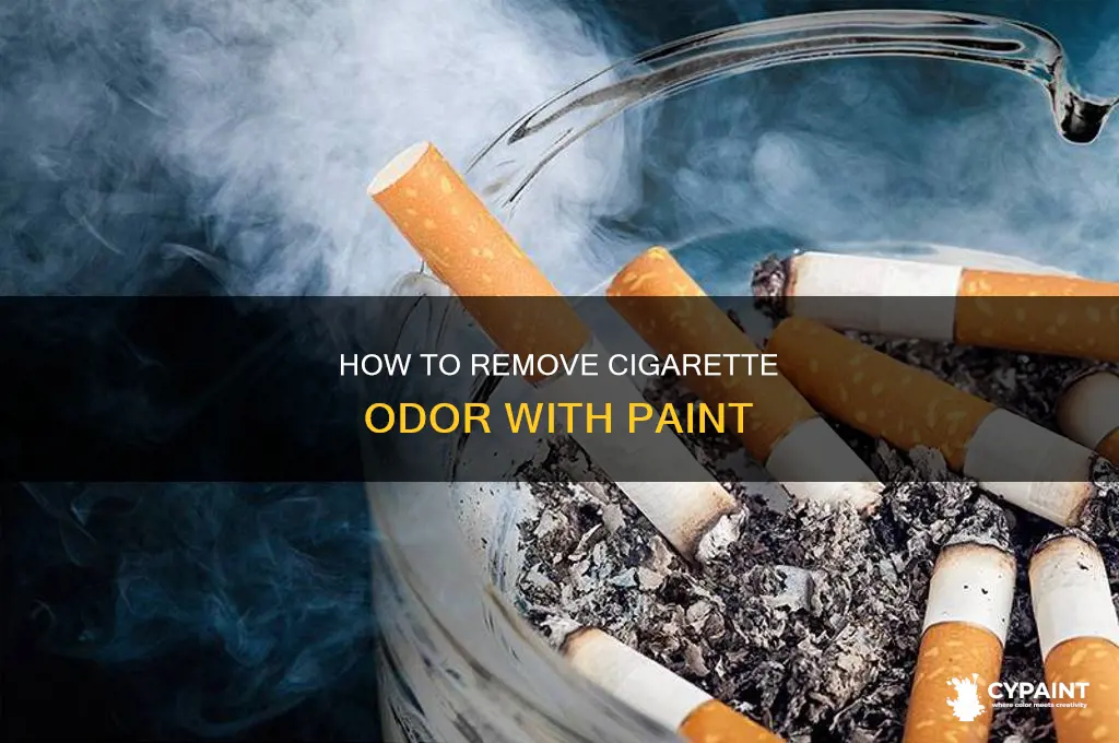 does the smoke smell go away with paint