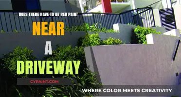 Red Paint Near Driveways: Myth, Necessity, or Aesthetic Choice?