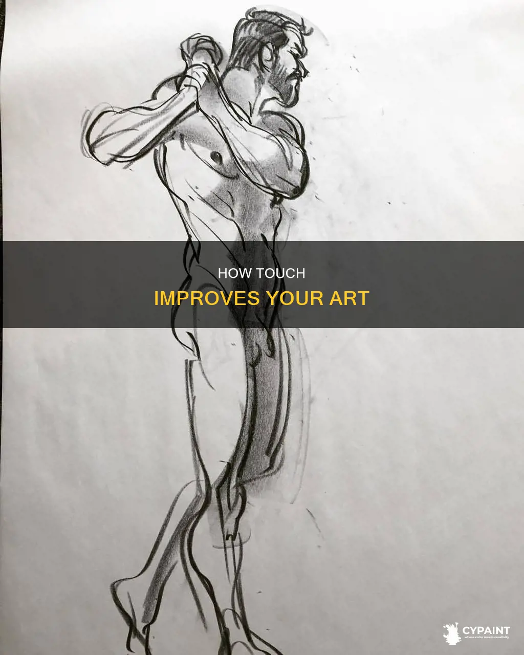 does touching people help with drawing real life painting