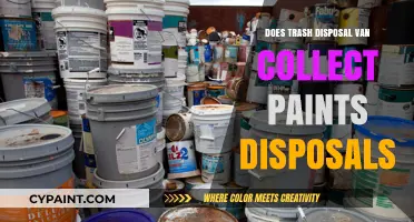 Can You Dispose of Paint in Trash Disposal Vans? Find Out