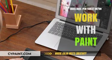 Ugee M708 Pen Tablet: Paint Compatible?