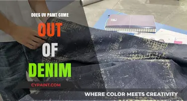 Removing UV Paint Stains from Denim: Tips and Effective Solutions