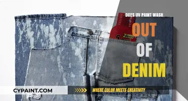 UV Paint on Denim: Will It Wash Out or Stay Put?