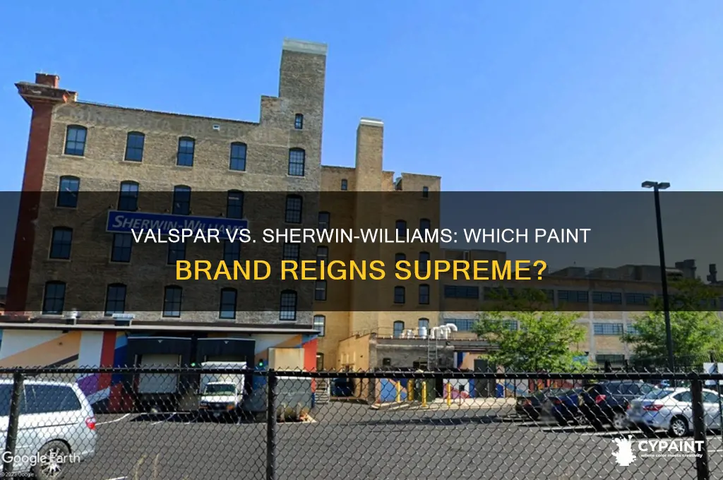 does valspar compare to sherwin williams paint