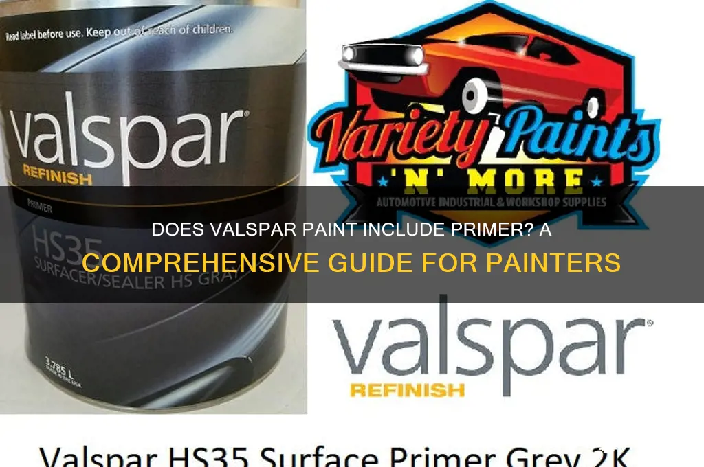 does valspar paint have primer in it