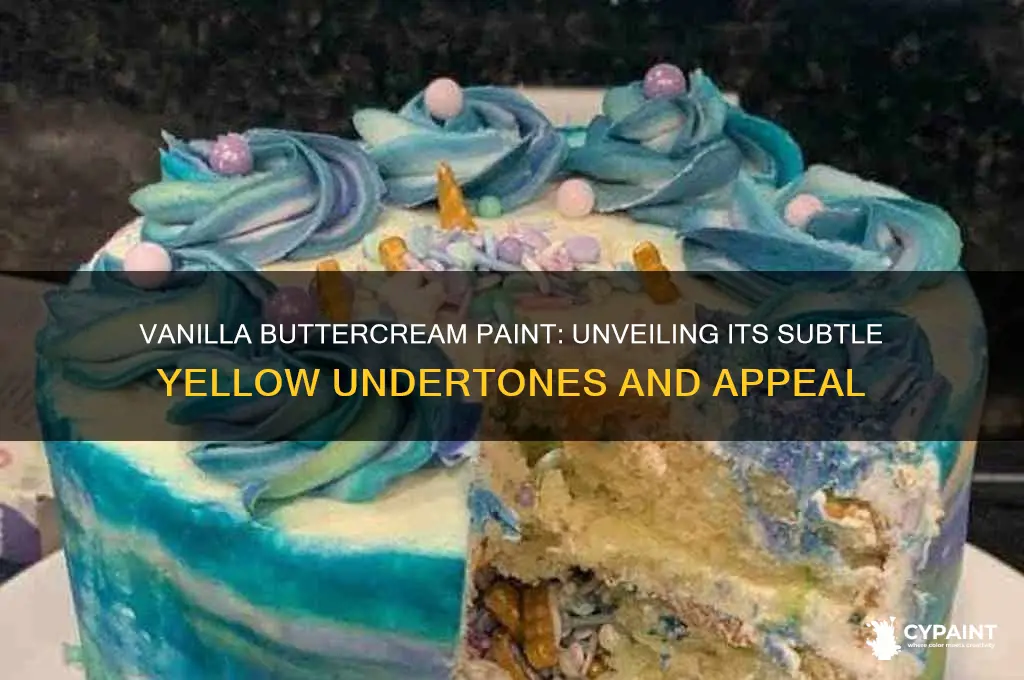 does vanilla buttercream paint have more of a yellow tone