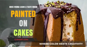 How Vodka Affects Cake Flavor