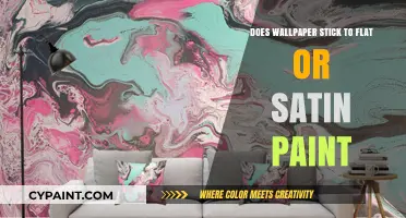 How to Wallpaper Over Flat and Satin Paint