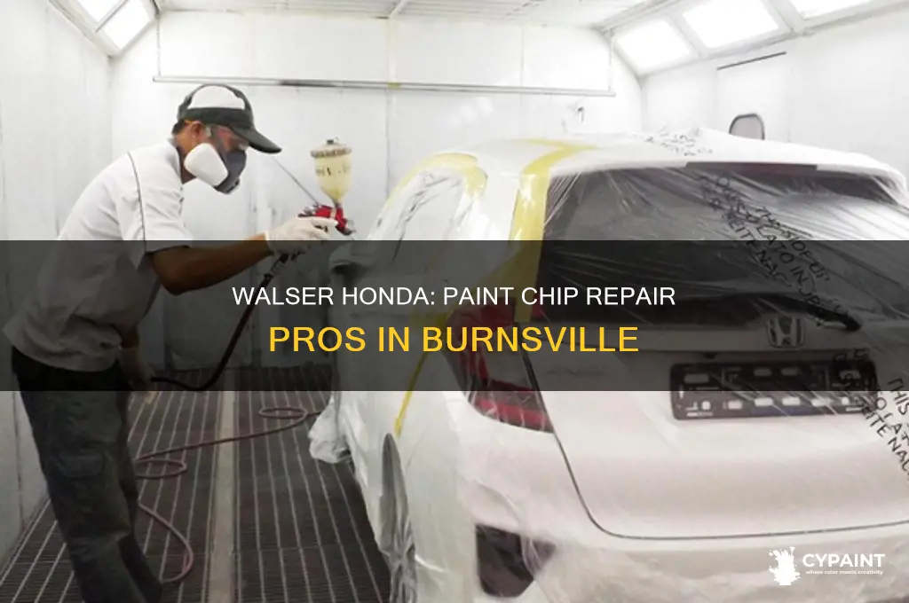 does walser honda in burnsville fix paint chips