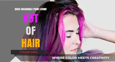 Washable Paint in Hair: Removal Tips and Tricks for Easy Cleanup