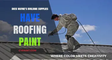 Where to Find Roofing Paint: Wayne's Building Supplies and More
