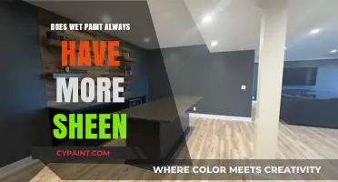 Does Wet Paint Always Have More Sheen? Uncovering the Truth