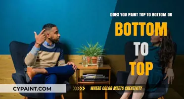 Painting Direction Debate: Top-to-Bottom or Bottom-to-Top – Which is Best?