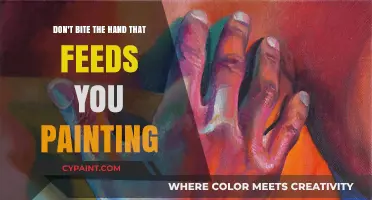 The Painting's Hidden Meaning: Don't Bite the Hand