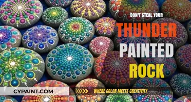 Avoid Stealing Your Thunder: The Art of Painted Rocks