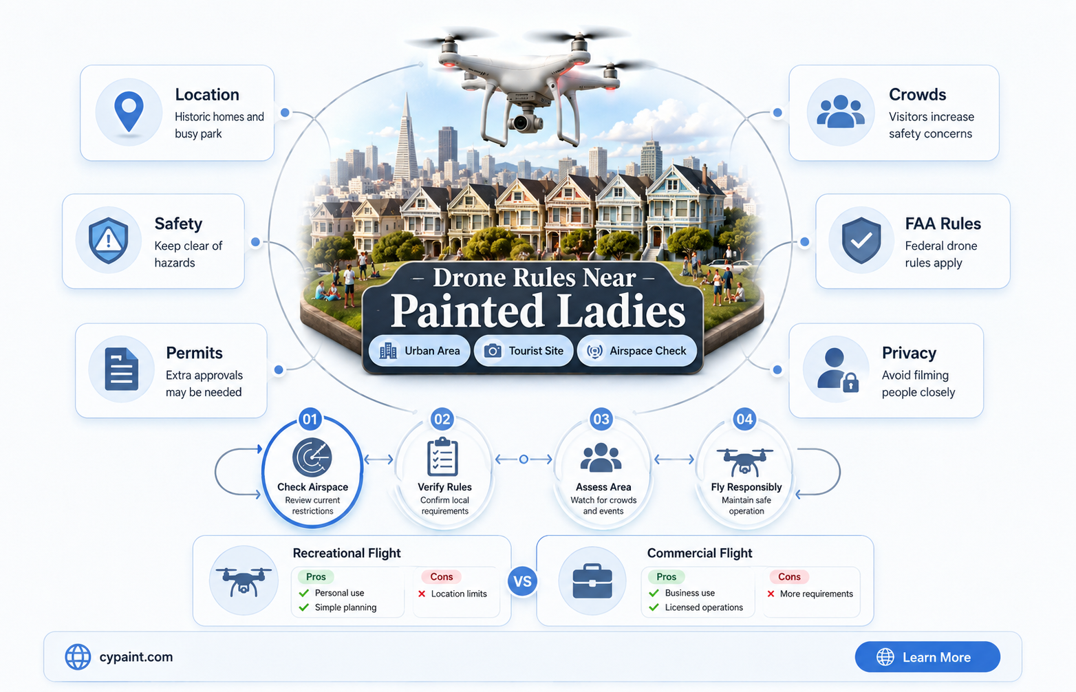 can you fly a drone at the painted ladies
