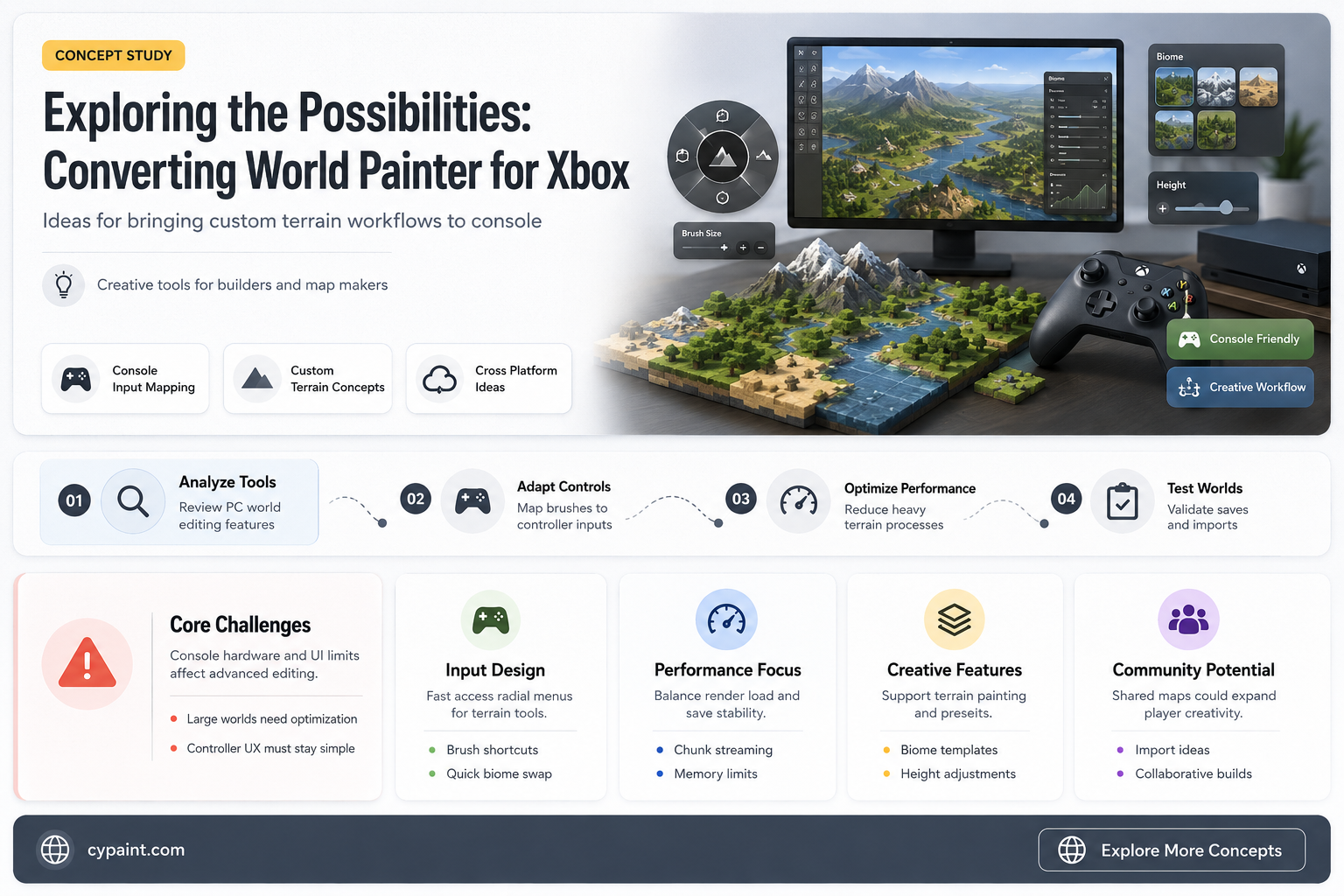 can you convert a world painter on xbox