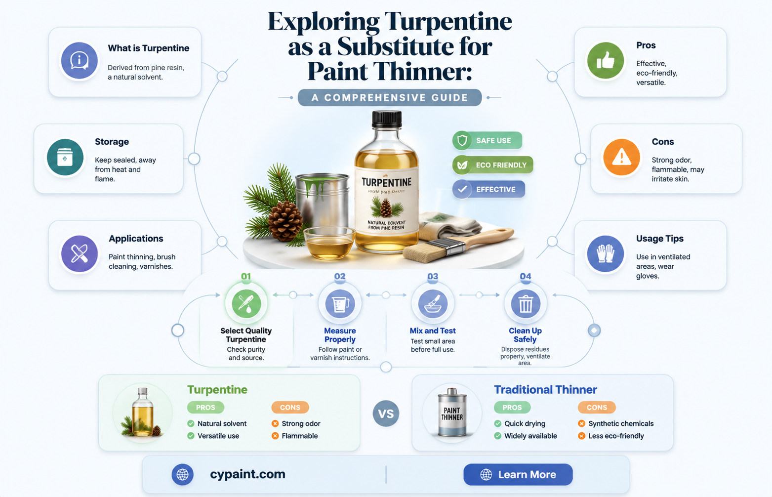 can turpentine be a subsitute for paint thinner