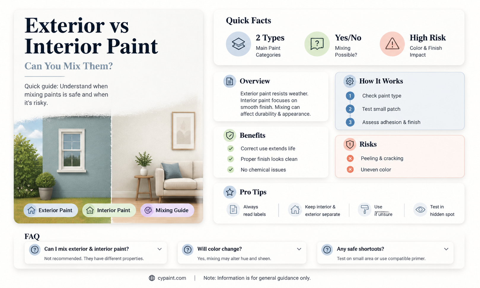 can i paint over exterior paint with interior paint