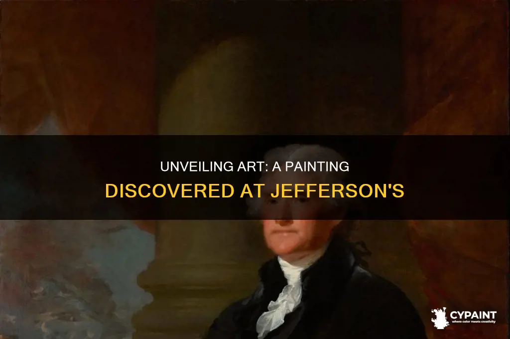 has a painting been discovered at jefferson