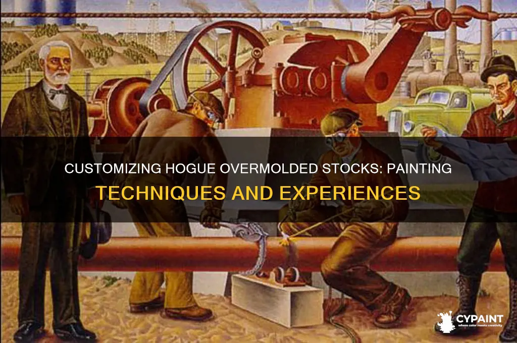 has anyone painted a hogue overmolded stock