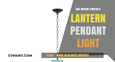 Creative Lantern Pendant Light Painting Ideas: Has Anyone Tried It?