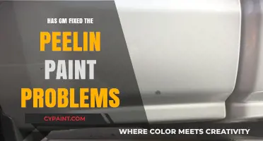 GM's Peeling Paint Problem: Resolved or Still an Issue?