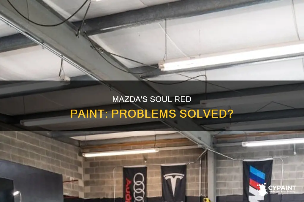 has mazda corrected the soul red paint problems