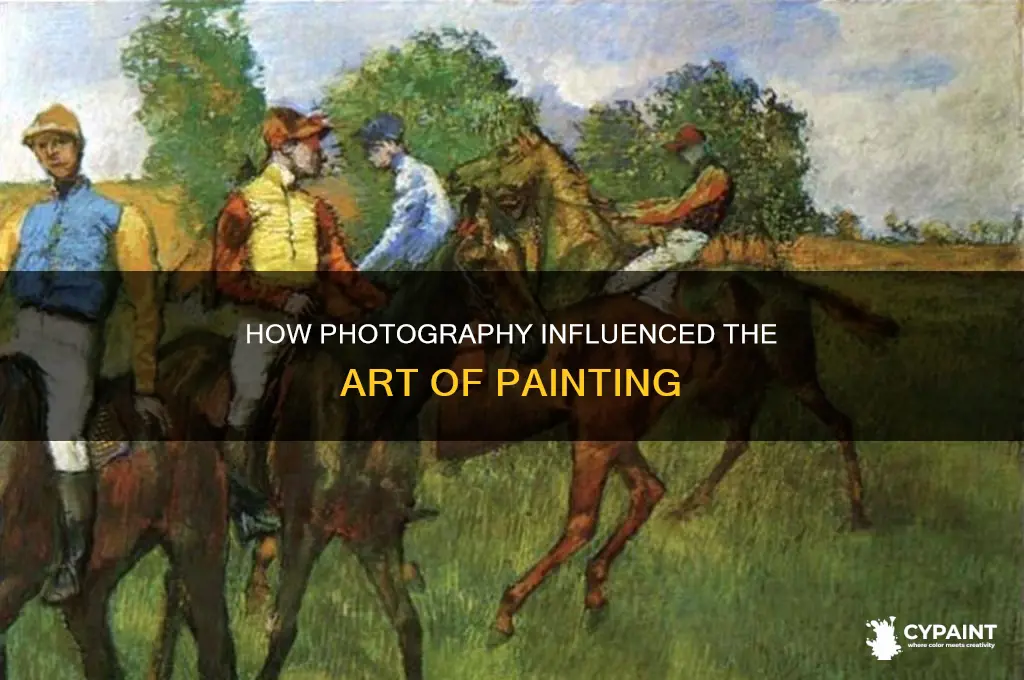 has photography contributed to the evolution of painting