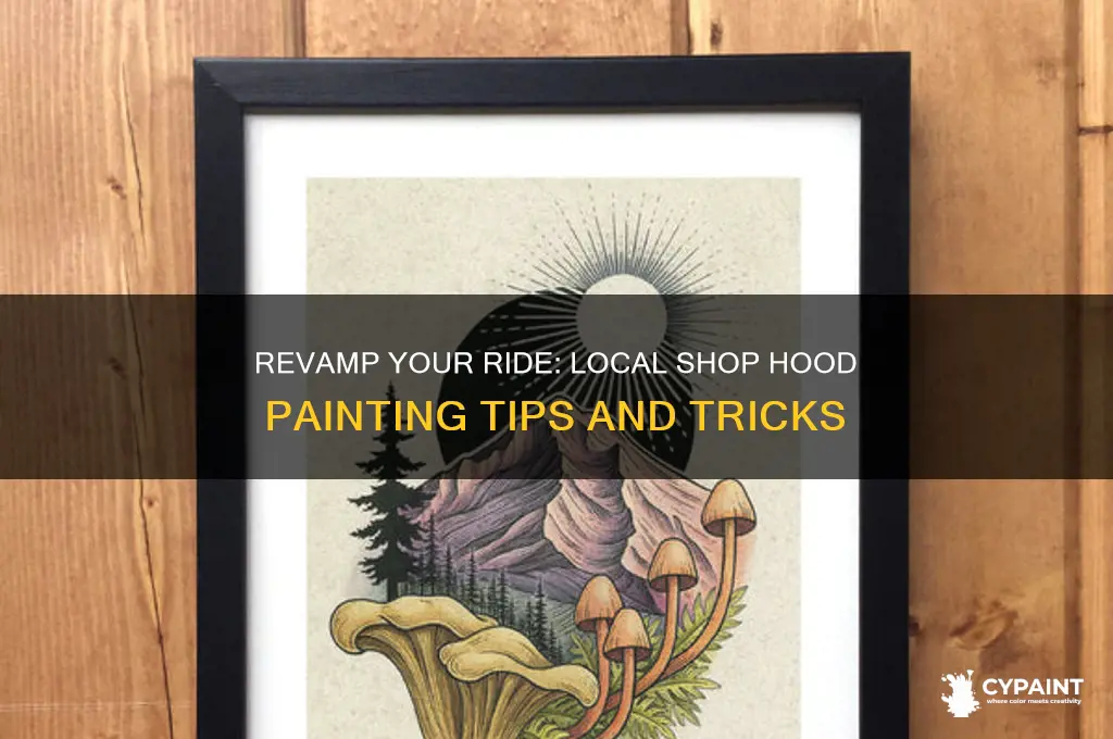 have a local shop paint a hood
