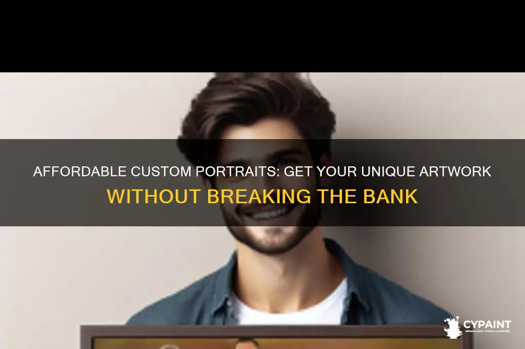 have a portrate painted of you cheap