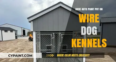 Customizing Dog Kennels: Auto Paint for a Unique Finish